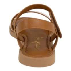 Italian Girls Pomeline Little & Big Kid Girls Adjustable Strap Flat Sandals