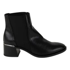 Italian Shoemakers Womens Bentley Block Heel Booties