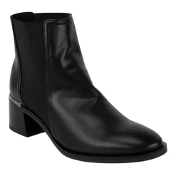 Italian Shoemakers Womens Bentley Block Heel Booties