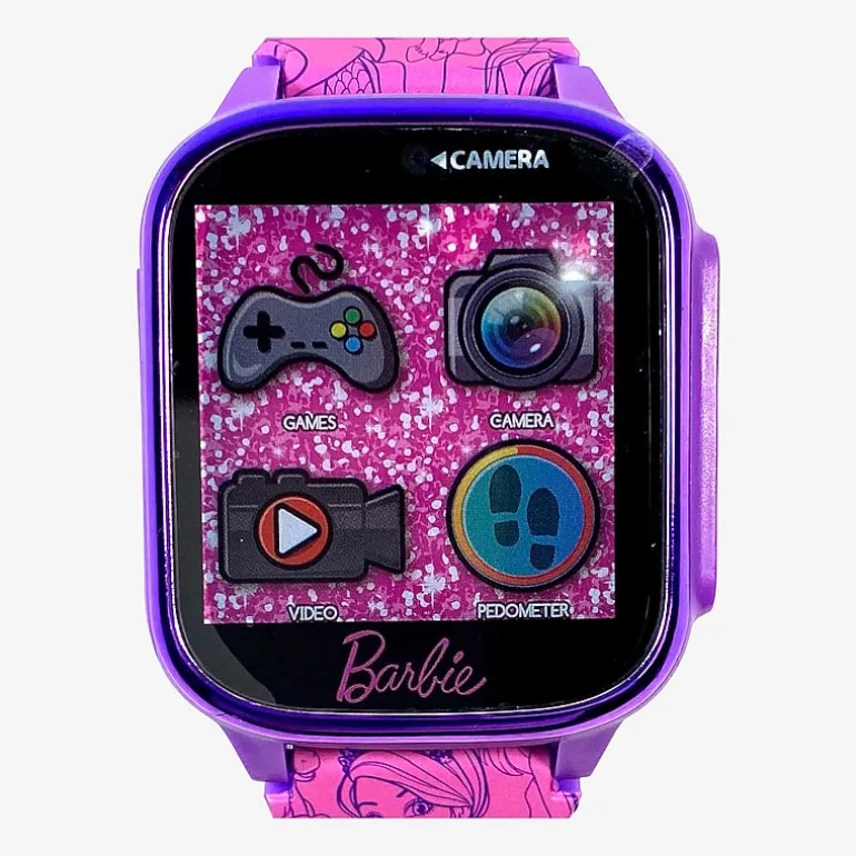 Itime Barbie Unisex Multi-Function Purple Smart Watch Bdt4143jc
