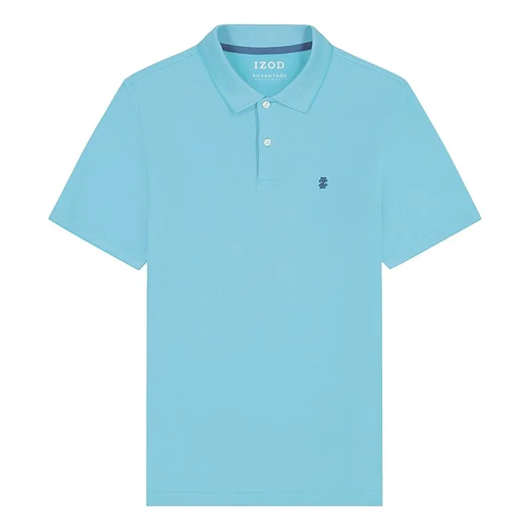 IZOD Advantage Performance Big and Tall Mens Classic Fit Short Sleeve Polo Shirt