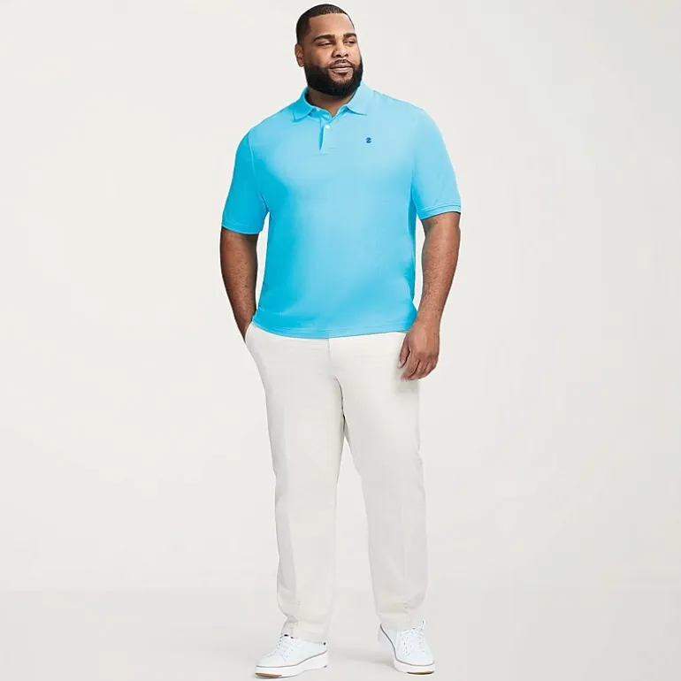 IZOD Advantage Performance Big and Tall Mens Classic Fit Short Sleeve Polo Shirt