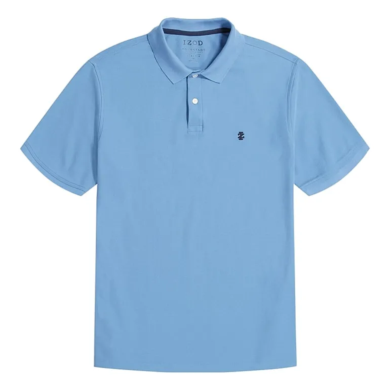 IZOD Advantage Performance Big and Tall Mens Classic Fit Short Sleeve Polo Shirt