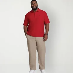 IZOD Advantage Performance Big and Tall Mens Classic Fit Short Sleeve Polo Shirt
