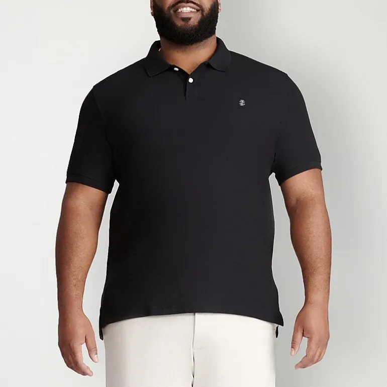 IZOD Advantage Performance Big and Tall Mens Classic Fit Short Sleeve Polo Shirt