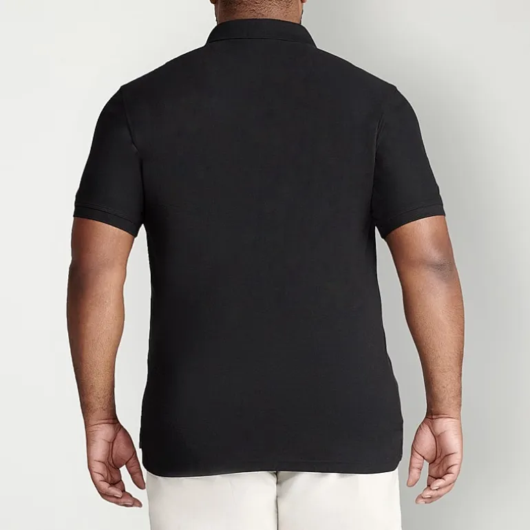 IZOD Advantage Performance Big and Tall Mens Classic Fit Short Sleeve Polo Shirt