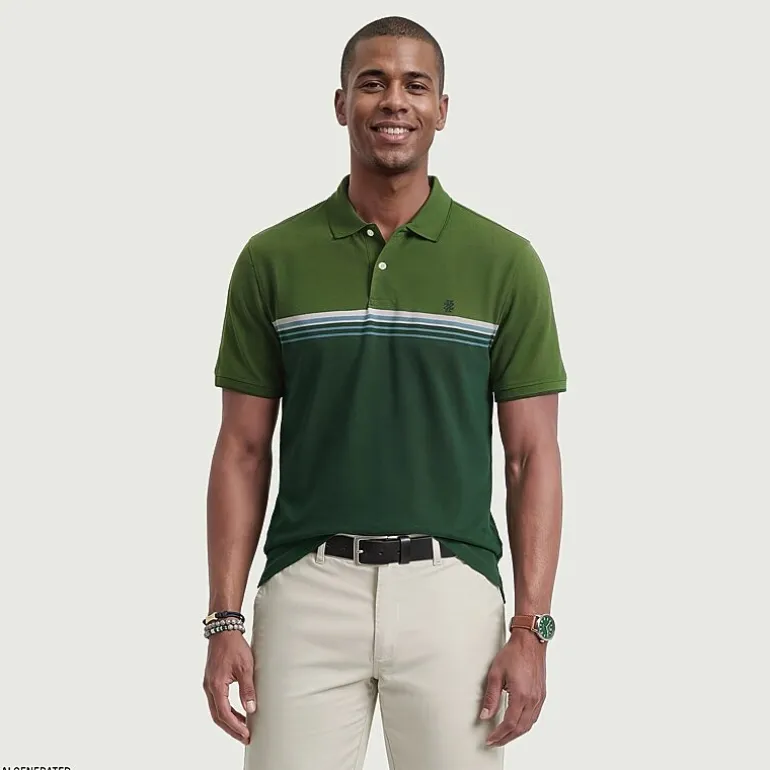IZOD Advantage Performance Mens Classic Fit Short Sleeve Polo Shirt
