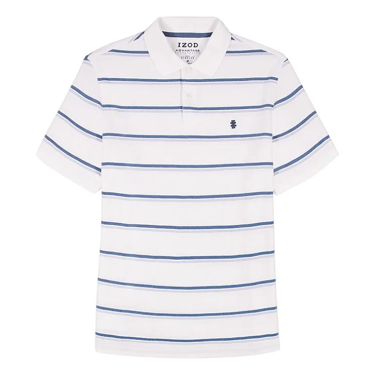 IZOD Advantage Performance Mens Classic Fit Short Sleeve Polo Shirt