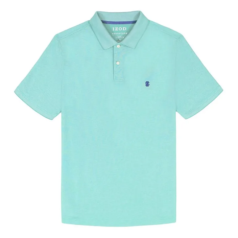 IZOD Advantage Performance Mens Classic Fit Short Sleeve Polo Shirt