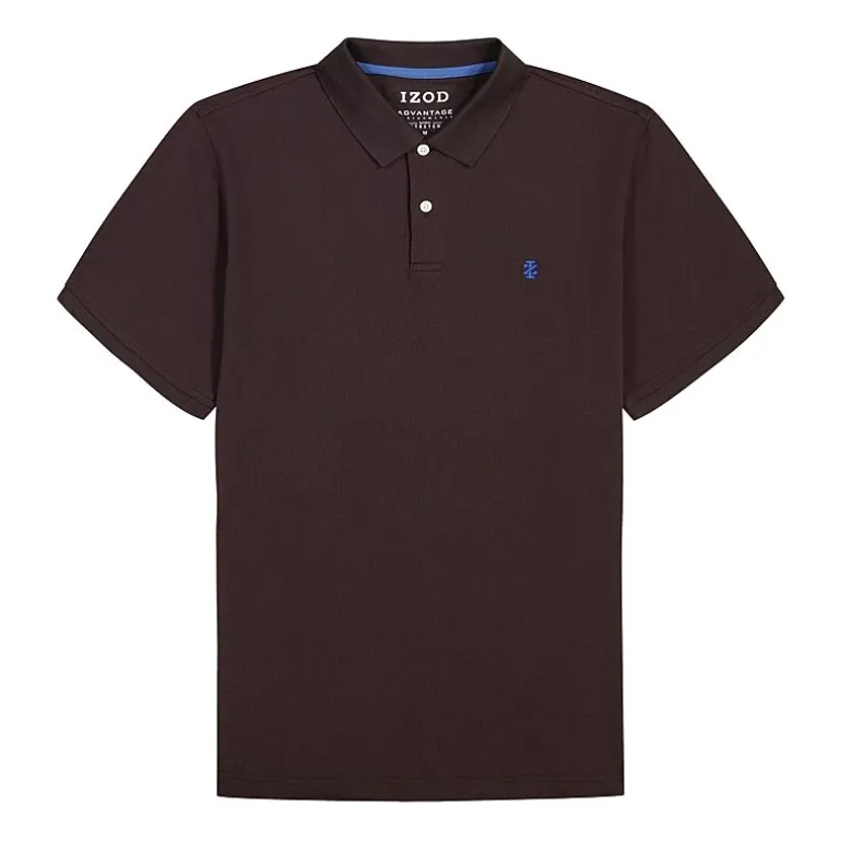 IZOD Advantage Performance Mens Classic Fit Short Sleeve Polo Shirt