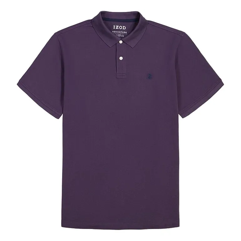 IZOD Advantage Performance Mens Classic Fit Short Sleeve Polo Shirt