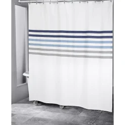 IZOD Augusta Stripe Shower Curtain