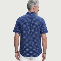 IZOD Breeze Mens Short Sleeve Athletic Fit Button-Down Shirt