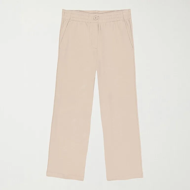 IZOD Cropped Little & Big Kid Girls Wide Leg Regular Fit Flat Front Pant