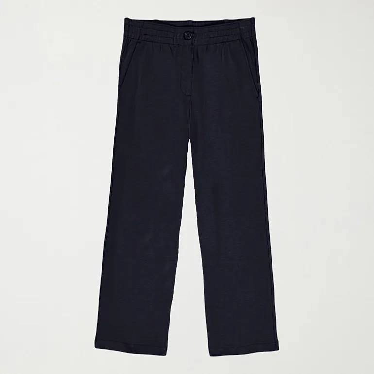 IZOD Cropped Little & Big Kid Girls Wide Leg Regular Fit Flat Front Pant