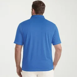 IZOD Dockside Slub Big and Tall Mens Classic Fit Short Sleeve Polo Shirt