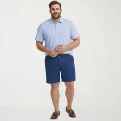 IZOD Dockside Slub Big and Tall Mens Classic Fit Short Sleeve Polo Shirt