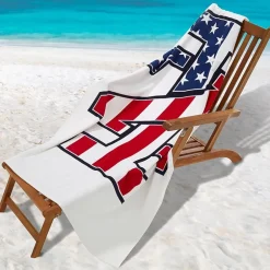 IZOD Flag Beach Towel
