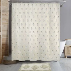 IZOD Henley Tufted With Non-Slip Latex Back Bath Rug