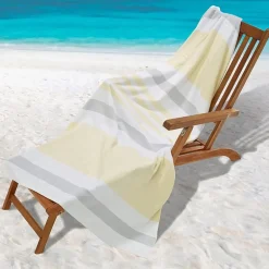 IZOD Izod Stripe Quick Dry Beach Towel