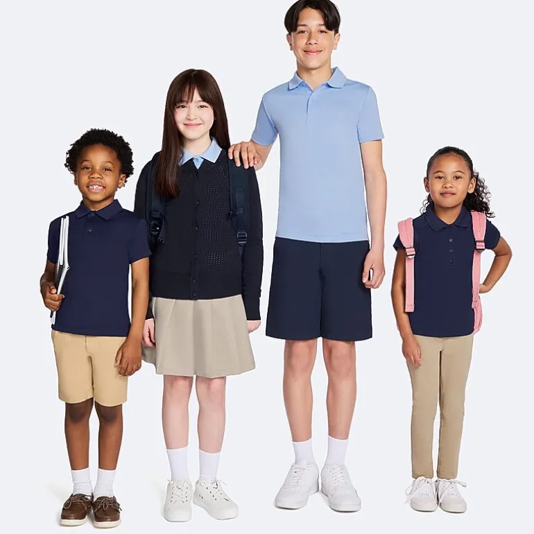 IZOD Little & Big Kid Boys Stretch Fabric Adjustable Waist Hybrid Short