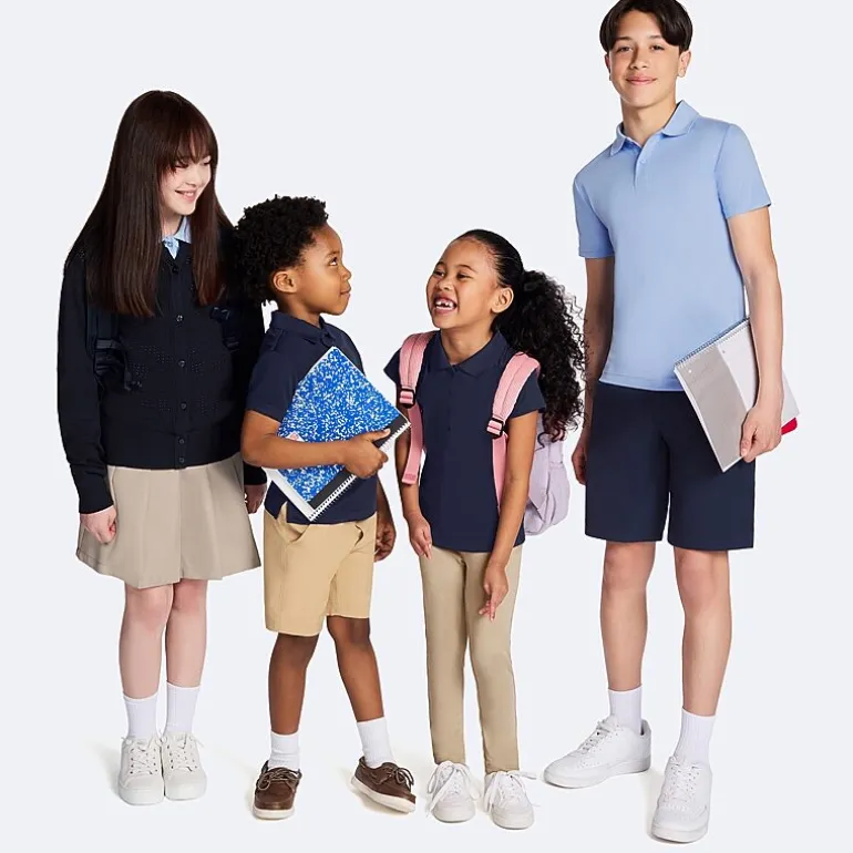 IZOD Little & Big Kid Boys Stretch Fabric Adjustable Waist Hybrid Short