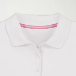 IZOD Little & Big Kid Girls Long Sleeve Regular Fit Stretch Fabric Polo Shirt