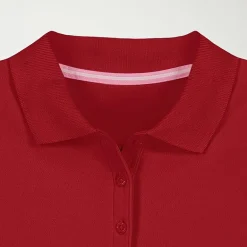 IZOD Little & Big Kid Girls Long Sleeve Regular Fit Stretch Fabric Polo Shirt