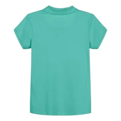 IZOD Little & Big Kid Girls Short Sleeve Regular Fit Polo Shirt