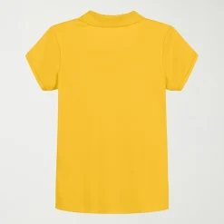 IZOD Little & Big Kid Girls Short Sleeve Regular Fit Polo Shirt