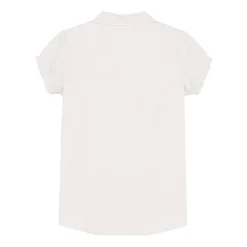 IZOD Little & Big Kid Girls Short Sleeve Regular Fit Stretch Fabric Button-Down Shirt