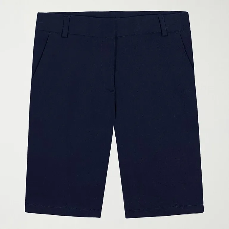 IZOD Little & Big Kid Girls Stretch Fabric Adjustable Waist Bermuda Short