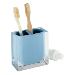 IZOD Marina Blue Toothbrush Holder