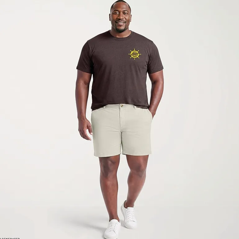 IZOD Mens Crew Neck Short Sleeve Classic Fit Big and Tall Graphic T-Shirt