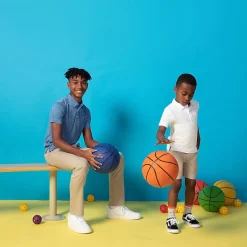 IZOD Performance Mesh Boys Short Sleeve Regular Fit Wrinkle Resistant Moisture Wicking Polo Shirt