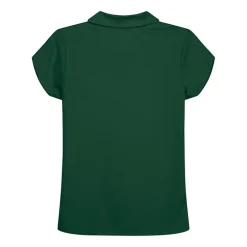 IZOD Performance Mesh Little & Big Kid Girls Short Sleeve Regular Fit Wrinkle Resistant Moisture Wicking Polo Shirt