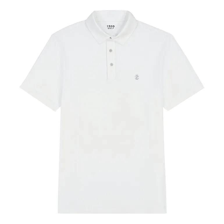 IZOD Performance Mesh Mens Regular Fit Short Sleeve Polo Shirt