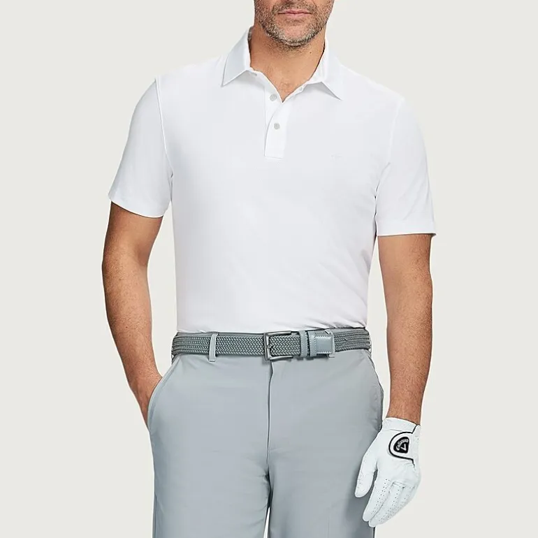 IZOD Performance Mesh Mens Regular Fit Short Sleeve Polo Shirt