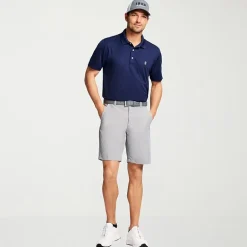 IZOD Performance Micro Poly Mens Moisture Wicking Golf Short