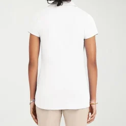 IZOD Performance Womens Juniors Short Sleeve Polo Shirt