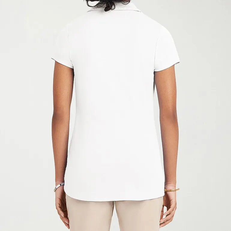 IZOD Performance Womens Juniors Short Sleeve Polo Shirt