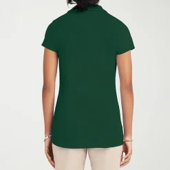 IZOD Performance Womens Juniors Short Sleeve Polo Shirt