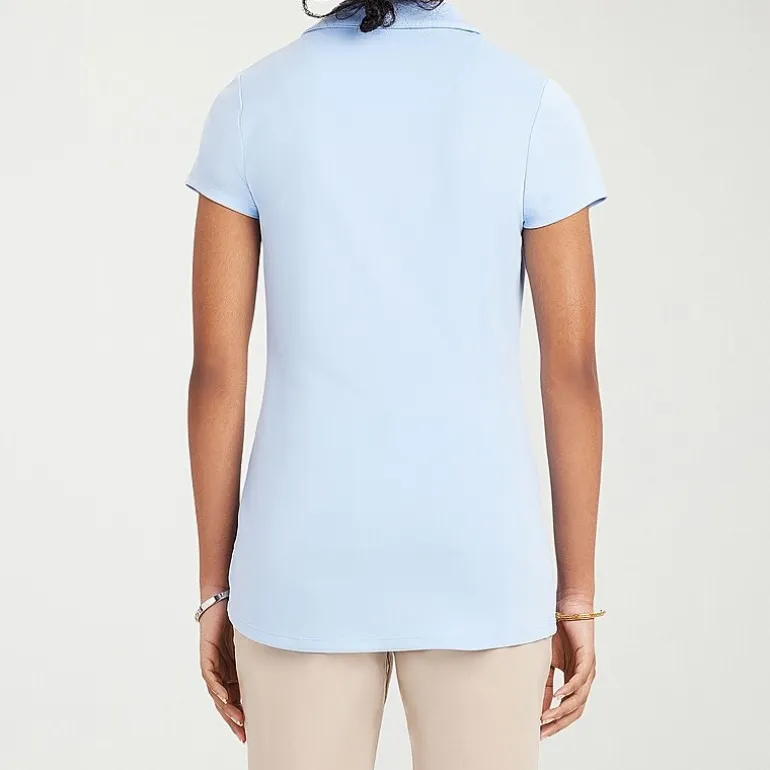 IZOD Performance Womens Juniors Short Sleeve Polo Shirt