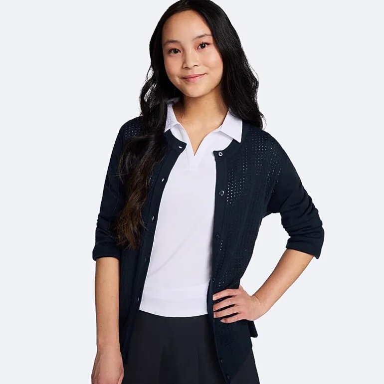IZOD Performance Womens Juniors Short Sleeve Polo Shirt