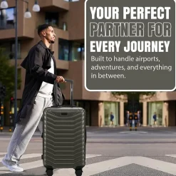 IZOD Phantom 3-pc. Hardside Expandable Lightweight Luggage Set