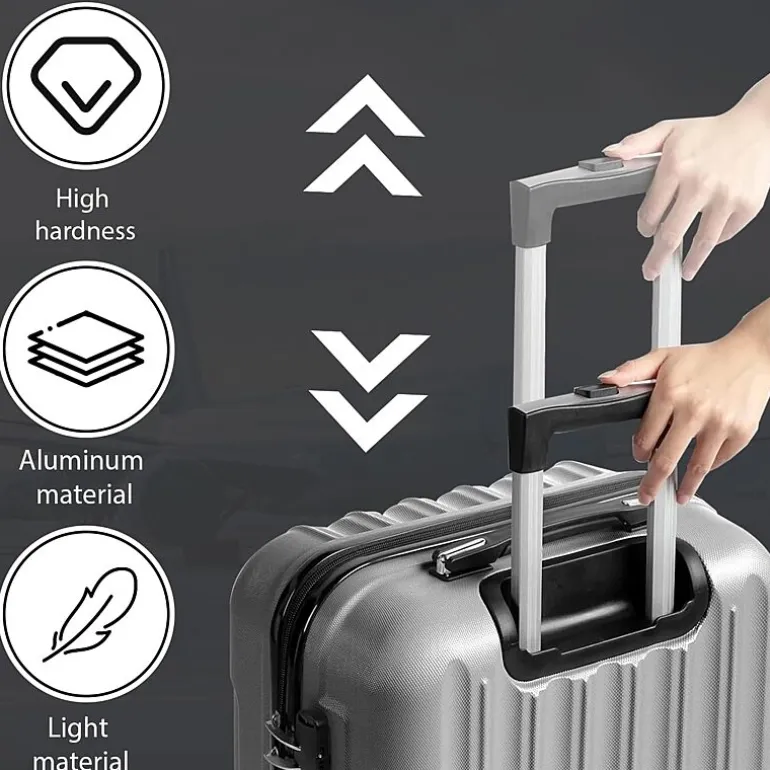 IZOD Phantom 3-pc. Hardside Expandable Lightweight Luggage Set