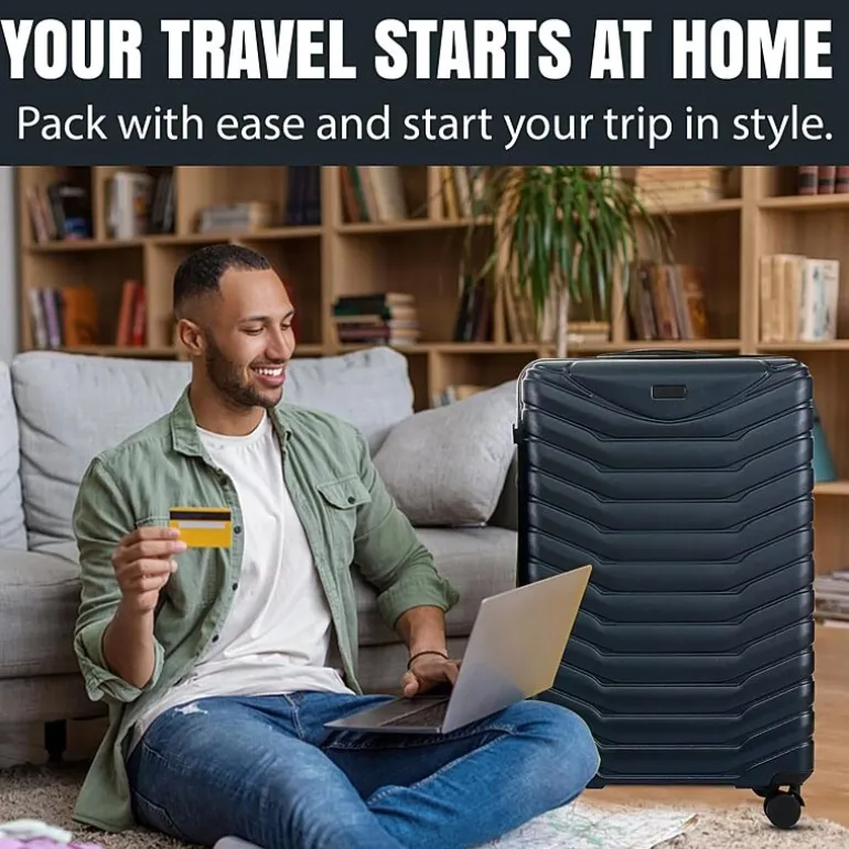 IZOD Phantom 3-pc. Hardside Expandable Lightweight Luggage Set