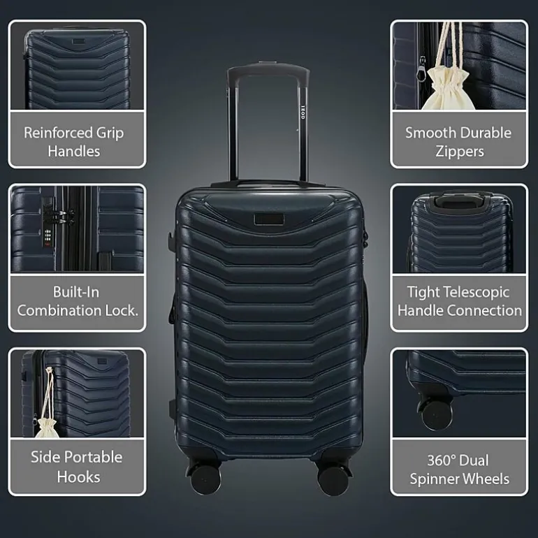 IZOD Phantom 3-pc. Hardside Expandable Lightweight Luggage Set