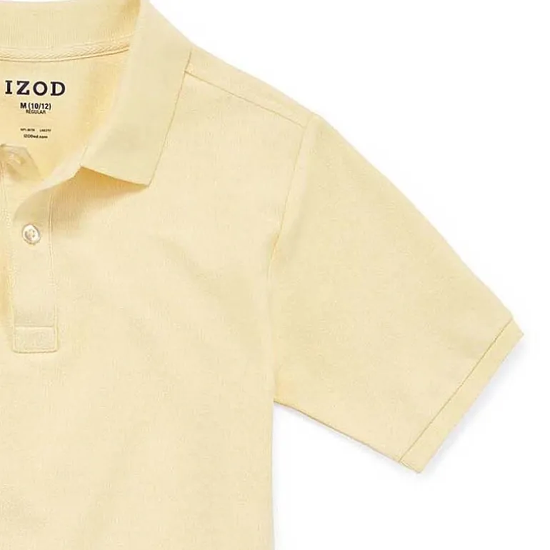 IZOD Pique Little & Big Boys Short Sleeve Stretch Polo Shirt