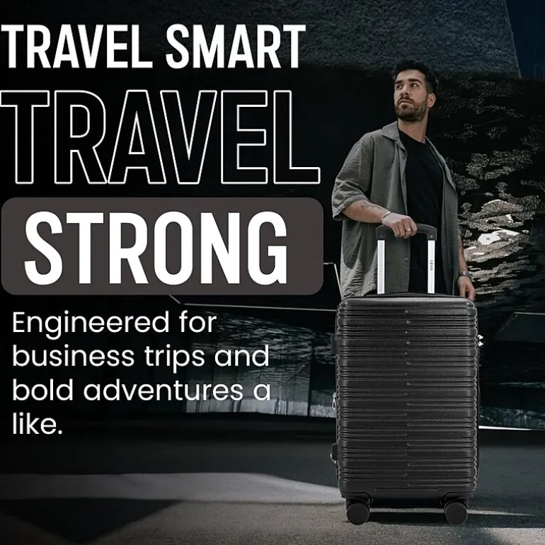 IZOD Romeo 3-pc. Hardside Expandable LIGHTWEIGHT Luggage Set